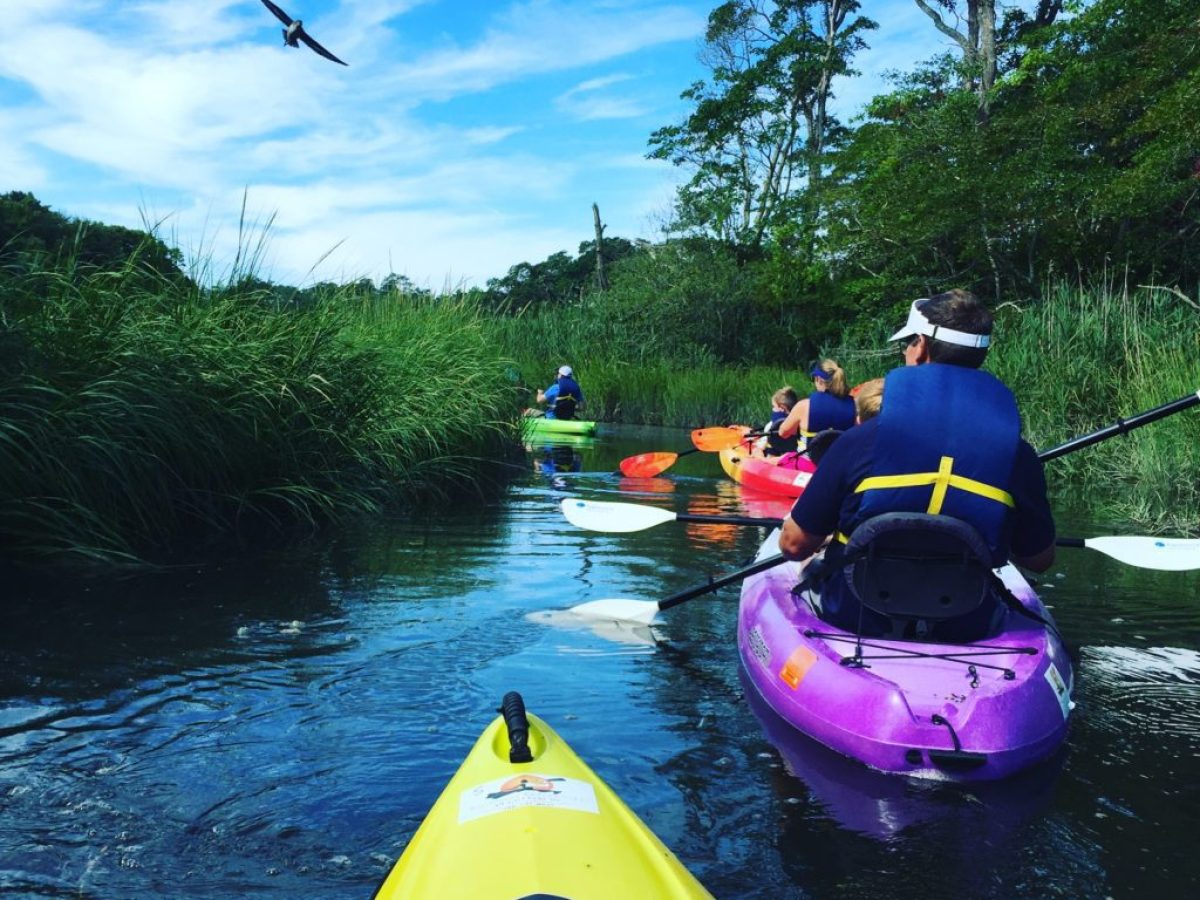 Go to hard to reach places with Kayak Tours on Cape Cod with RideAway Adventures