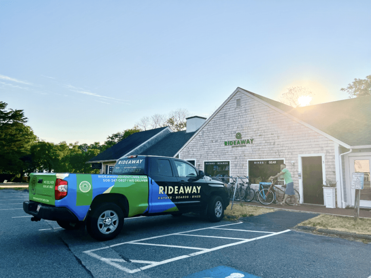 Rent Kayaks on Cape Cod with RideAway Adventures