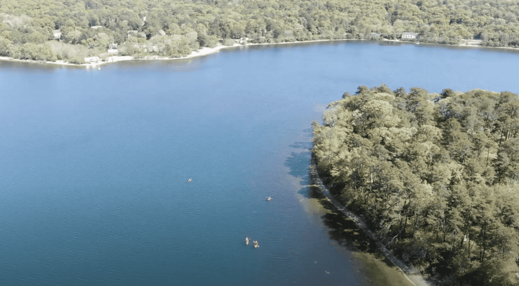 Sandwich Lawrence Pond location by RideAway Adventures is located only 25 minutes from Autocamp